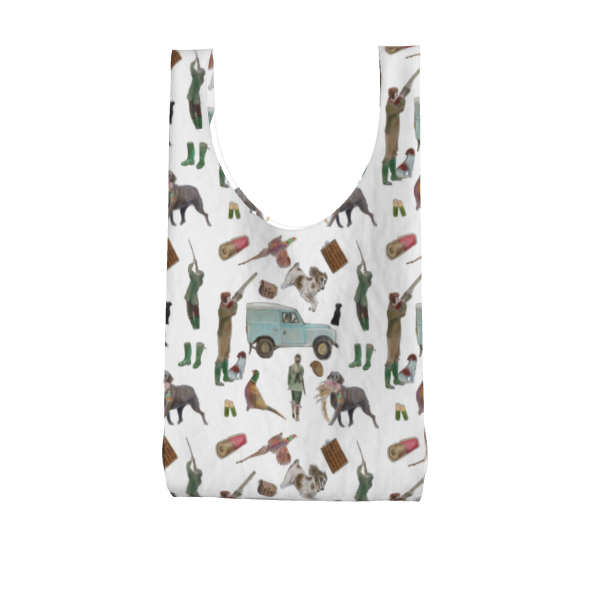 Sharp Shooter Shopper Bag (White)